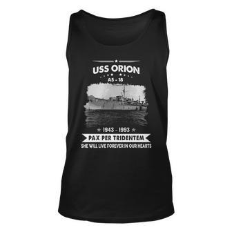 Uss Orion As Unisex Tank Top - Monsterry