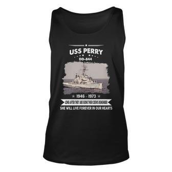 Uss Perry Dd V2 Unisex Tank Top - Monsterry UK