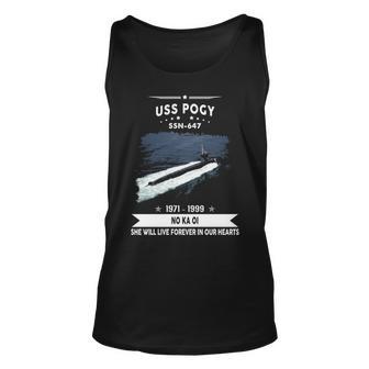 Uss Pogy Ssn Unisex Tank Top - Monsterry CA