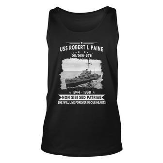 Uss Robert I Paine De Unisex Tank Top - Monsterry