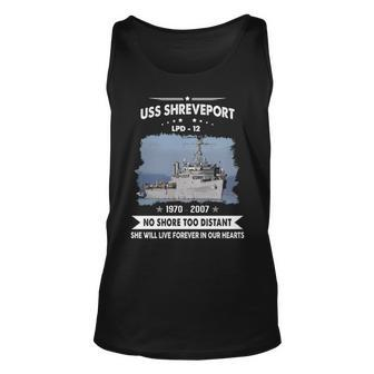 Uss Shreveport Lpd V3 Unisex Tank Top - Monsterry AU