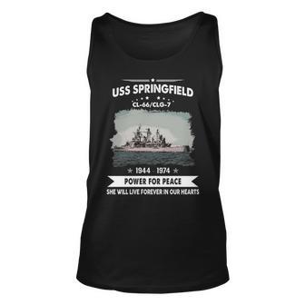 Uss Springfield Clg V2 Unisex Tank Top - Monsterry