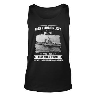 Uss Turner Joy Dd Unisex Tank Top - Monsterry CA