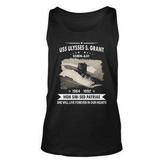 Uss Ulysses S Grant Ssbn Unisex Tank Top - Monsterry