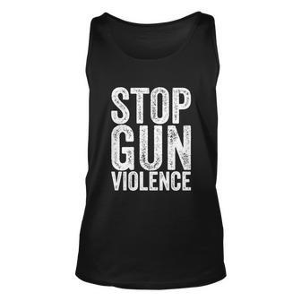 Uvalde Stop Gun Violence V2 Unisex Tank Top - Monsterry DE