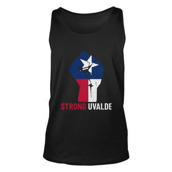 Uvalde Strong Pray For Uvalde V2 Unisex Tank Top - Monsterry DE