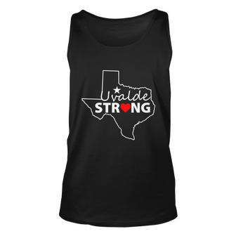 Uvalde Strong Texas Strong Tshirt Unisex Tank Top - Monsterry AU