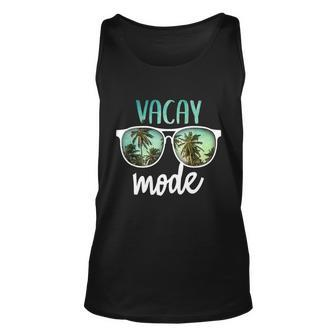 Vacay Mode Cute Vacation Summer Cruise Getaway Unisex Tank Top - Monsterry