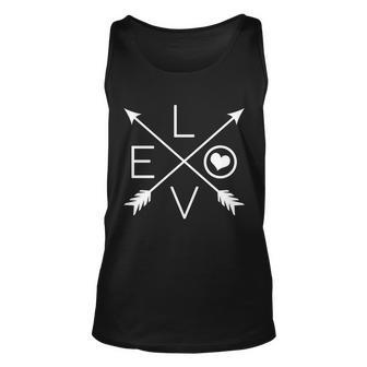 Valentines Day Love Arrows Unisex Tank Top - Monsterry CA