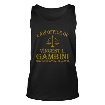 Vincent Gambini Attorney At Law Tshirt Unisex Tank Top - Monsterry