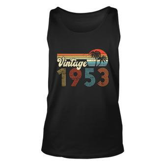 Vintage 1953 Made In 1953 69Rd Birthday Gift 69 Year Old Unisex Tank Top - Monsterry DE