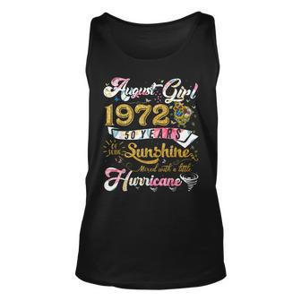 Vintage August Girl 1972 Classic 50 Years Old 50Th Birthday Unisex Tank Top - Seseable