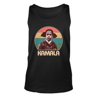 Vintage Colors Kamala Harris Childhood Photo Tshirt Unisex Tank Top - Monsterry