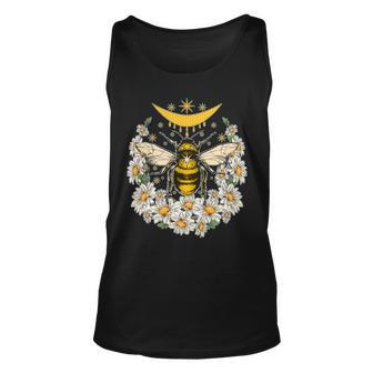 Vintage Daisy Honey Moon Bee Tshirt Unisex Tank Top - Monsterry AU