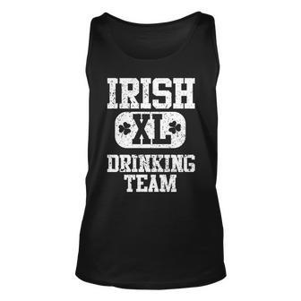 Vintage Irish Drinking Team Tshirt Unisex Tank Top - Monsterry UK