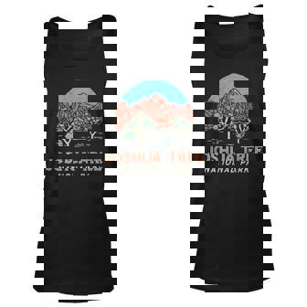Vintage Joshua Tree National Park Retro Desert Unisex Tank Top | Seseable CA