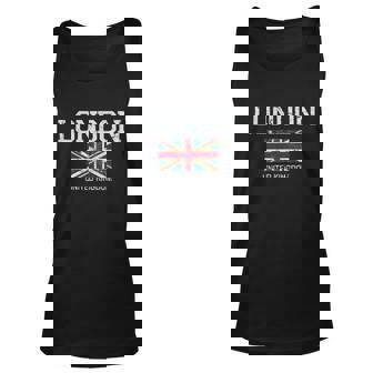 Vintage London England United Kingdom Souvenir Gift Cool Gift Unisex Tank Top - Thegiftio UK