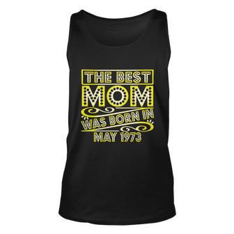 Vintage May 1973 49Th Birthday Born In 1973 Graphic Design Printed Casual Daily Basic Unisex Tank Top - Thegiftio UK