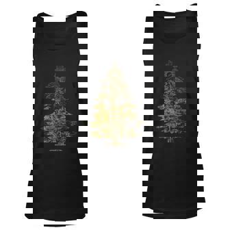 Vintage Nature Lover Pine Tree Forest V2 Unisex Tank Top - Thegiftio UK