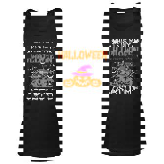 Vintage This Is My Halloween Costume Apparel Funny Retro Unisex Tank Top - Thegiftio