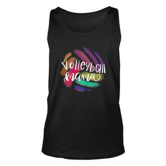 Volleyball Mama Female Sporty Mother Gift Volleyball Mom Men Women Tank Top Graphic Print Unisex - Thegiftio UK