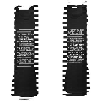 Vote As If Need Medical Care Immigrant Transgender Gun Violence Unisex Tank Top - Thegiftio