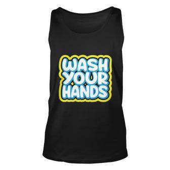 Wash Your Hands V2 Unisex Tank Top - Monsterry CA