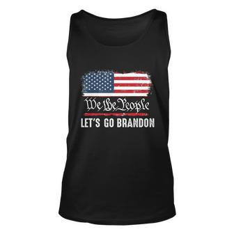 We The People Let’S Go Brandon Conservative Anti Liberal Tshirt Unisex Tank Top - Monsterry AU
