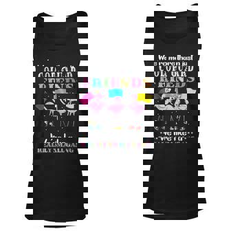 Were More Than Just Color Guard Friends Funny Color Guard Unisex Tank Top - Thegiftio UK