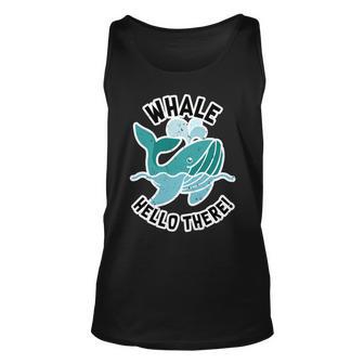 Whale Hello There V2 Unisex Tank Top - Monsterry DE