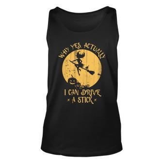 Why Yes Actually I Can Drive A Stick Tshirt Unisex Tank Top - Monsterry AU