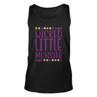 Wicked Little Monster Halloween Quote Unisex Tank Top - Monsterry CA