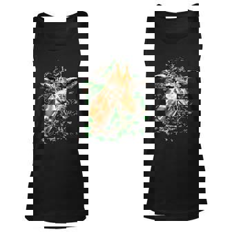 Wildlife - Big Face Giraffe Portrait T-Shirt Graphic Design Printed Casual Daily Basic Unisex Tank Top - Thegiftio