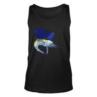 Wildlife Sailfish Unisex Tank Top - Monsterry CA