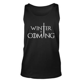 Winter Is Coming Tshirt Unisex Tank Top - Monsterry