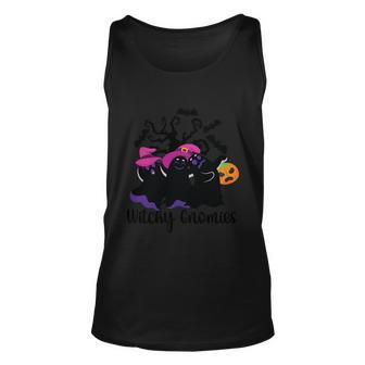 Witchy Gnomies Halloween Quote Unisex Tank Top - Monsterry AU