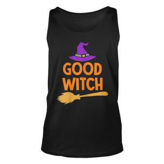 Womens Good Witch Women Halloween Funny Witch Halloween Unisex Tank Top - Seseable