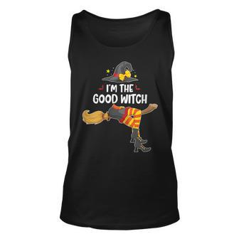 Womens Im The Good Witch Funny Halloween Matching Group Costume Unisex Tank Top - Seseable