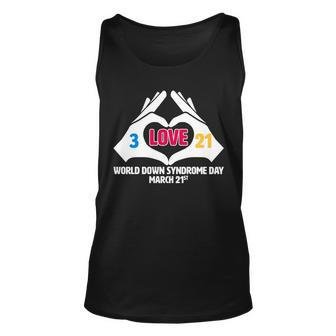 World Down Syndrome Day March 21 Tshirt Unisex Tank Top - Monsterry DE