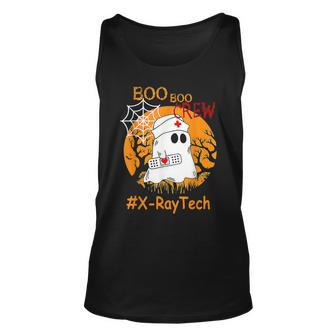 X-Ray Tech Boo Boo Crew Nurse Ghost Halloween October Unisex Tank Top - Seseable