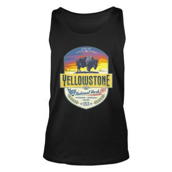 Yellowstone National Park V3 Unisex Tank Top - Thegiftio UK