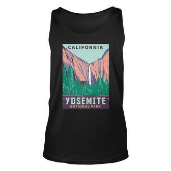 Yosemite National Park Us Vintage Usa California Parks Gift V2 Unisex Tank Top - Seseable