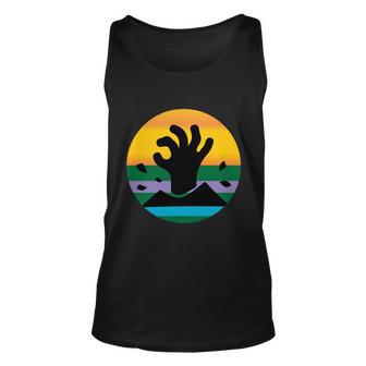 Zombie Funny Halloween Quote Unisex Tank Top - Monsterry DE