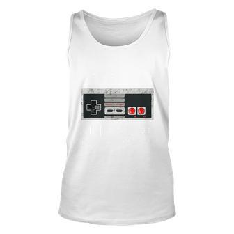 40 Year Old Fourty Birthday Gift Level 40 Unlocked Gamer Unisex Tank Top - Monsterry