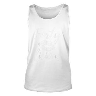 40Th Birthday Fortylicious 40 Year Old Birthday Unisex Tank Top - Monsterry AU