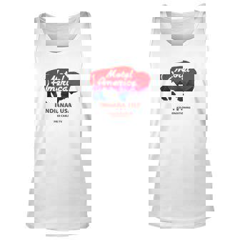American Gods Motel V2 Men Women Tank Top Graphic Print Unisex - Thegiftio UK
