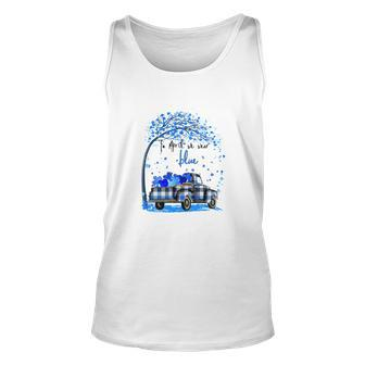 Autism Awareness In April We Wear Blue Unisex Tank Top - Monsterry