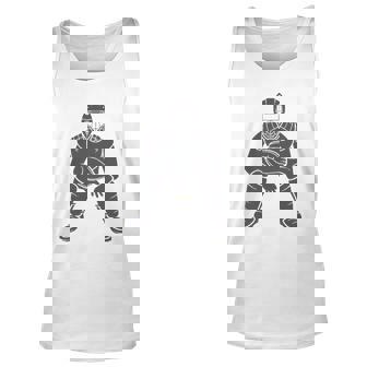 Baseball Catcher Painted Fingers Signal Design Men Women Tank Top Graphic Print Unisex - Thegiftio UK