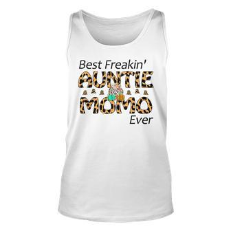 Best Freakin Aunt And Momo Fever Leopard Halloween Unisex Tank Top - Seseable