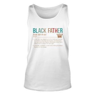 Black Father Noun Father Day Gifts Classic Unisex Tank Top - Monsterry UK